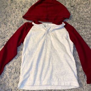 4T hooded long sleeve